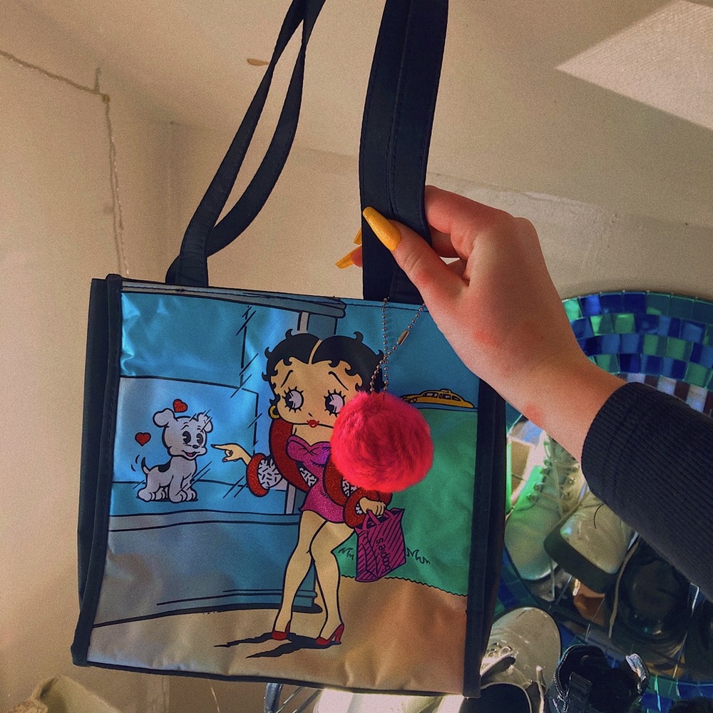 SOLD ON DEPOP Betty Boop tote